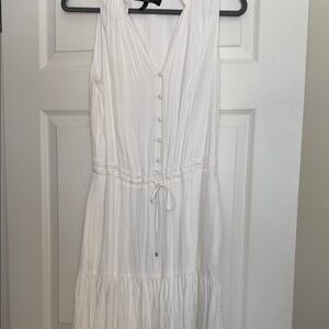 White House Black Market White Maxi Dress